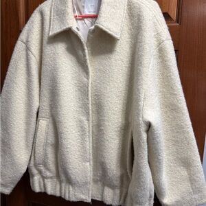 MNGWomen's Cream Jacket